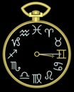 Zodiac Gemini Clock