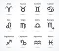 Zodiac icons