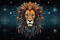 Zodiac Leo Symbol Leo the lion star sign The constellation of Leo is a sign of the leaders