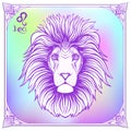 Zodiac sign. Astrological horoscope collection. Vector illustration Royalty Free Stock Photo