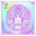 Zodiac sign. Astrological horoscope collection. Vector illustration Royalty Free Stock Photo