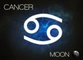 Zodiac sign - Cancer Royalty Free Stock Photo