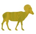Zodiac sign - Goat Year Royalty Free Stock Photo