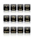 Zodiac sign icons