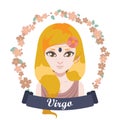 Zodiac sign illustration - Virgo