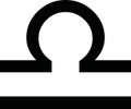 Zodiac sign libra Royalty Free Stock Photo