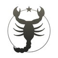 Zodiac Sign. Scorpio. Vector Illustration