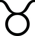 Zodiac sign taurus Royalty Free Stock Photo