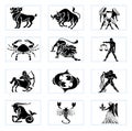 Zodiac Signs Royalty Free Stock Photo