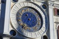 Zodiac signs clock, mystery in a sunny day in Italy Royalty Free Stock Photo