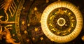 Zodiac Signs Horoscope background. Concept for fantasy and mystery Royalty Free Stock Photo