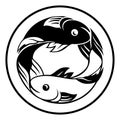 Zodiac Signs Pisces Fish Icon