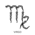 Zodiac signs-06 Royalty Free Stock Photo