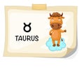 Zodiac signs - Taurus Royalty Free Stock Photo