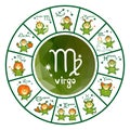 Zodiac signs - virgo