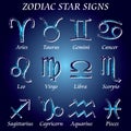 Zodiac star signs