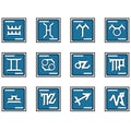 zodiac in the box style chibi Royalty Free Stock Photo