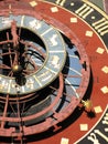 Zodiacal clock Royalty Free Stock Photo