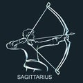 Zodiacal constellation Sagittarius