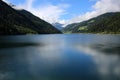 Zoggler Reservoir near Kuppelwies. Ulten Valley. Alto Adige. Italy