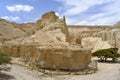 Zohar fortress in Judea desert. Royalty Free Stock Photo