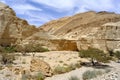 Zohar wadi in Judea desert. Royalty Free Stock Photo
