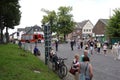 Zollfeste Zons , NRW Germany , August 13th 2023 . Anticipation Builds as Crowds Gather for the Grand Parade: 650th Anniversary