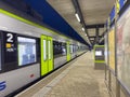 Zollikofen train station near Bern with BLS RABe 515 026 train