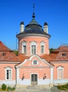 Zolochiv Castle is comprised of the huge rectangular Grand Palace Royalty Free Stock Photo