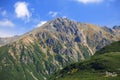 Zolta Turnia mountain in Tatry, Poland