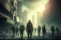 Zombie apocalypse in a post pandemic world, Generative Ai