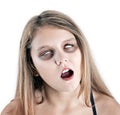 Zombie girl Royalty Free Stock Photo