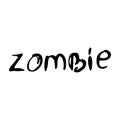 Zombie of Halloween inscriptions