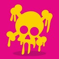 Zombie Kid Yellow Skull 12