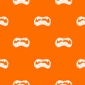 Zombie mouth pattern seamless Royalty Free Stock Photo