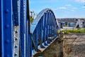 Zona Libera Giurgiu - Free Zone Giurgiu, Romania - Bizetz bridge - Podul Bizetz Royalty Free Stock Photo