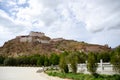 ZongShan castle in Jiangzi city of Tibet