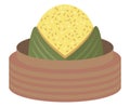 zongzi food in dish