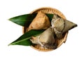 Zongzi, rice dumpling - Design concept of famous food in duanwu dragon boat festival