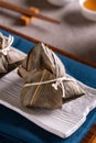 Zongzi. Rice dumpling for Duanwu Dragon Boat Festival food