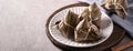 Zongzi. Rice dumpling for Duanwu Dragon Boat Festival food