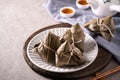 Zongzi. Rice dumpling for Duanwu Dragon Boat Festival food