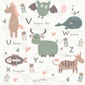 Zoo alphabet