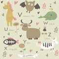 Zoo alphabet