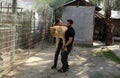 The zoo in Rafah gives visitors a chance to play with animals in the Gaza Strip