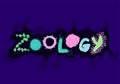 Zoology Bacteria Lettering