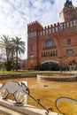 Zoology museum, Museu de Zoologia inside the Ciutadella Park in Barcelona, Spain Royalty Free Stock Photo