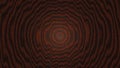 Zoom in of an abstract brown rough background which creates black imperfect circles