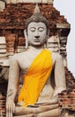 Buddha statue in the old sanctuary