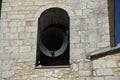 A Church bell in a small village,france Royalty Free Stock Photo